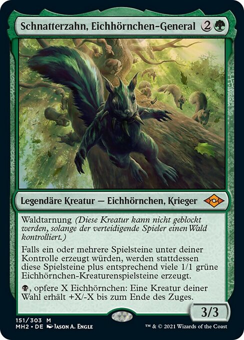 Magic: Chatterfang, Squirrel General