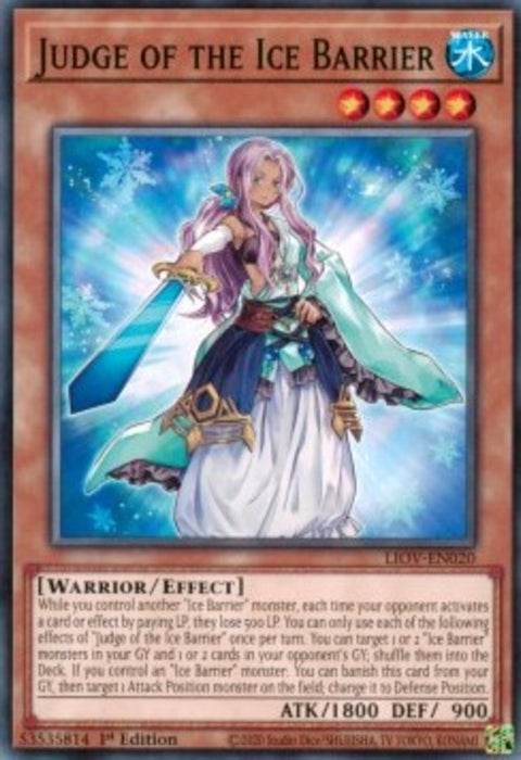 Judge of the Ice Barrier LIOV-EN020 Common Englisch