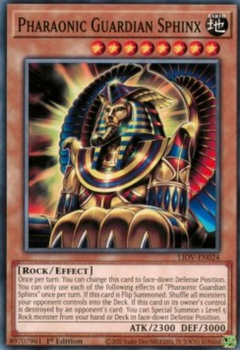 Pharaonic Guardian Sphinx LIOV-EN024 Common Englisch