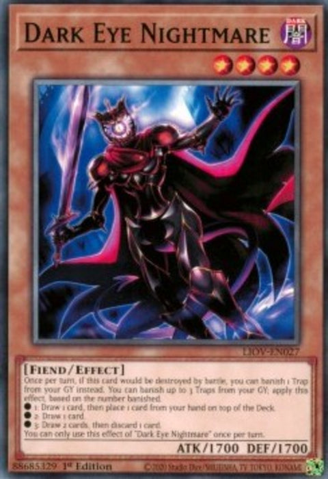 Dark Eye Nightmare LIOV-EN027 Common Englisch