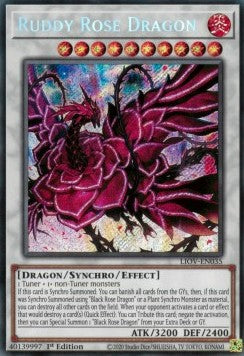 Ruddy Rose Dragon LIOV-EN035 Secret Rare Englisch