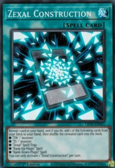 Zexal Construction LIOV-EN051 Super Rare Englisch
