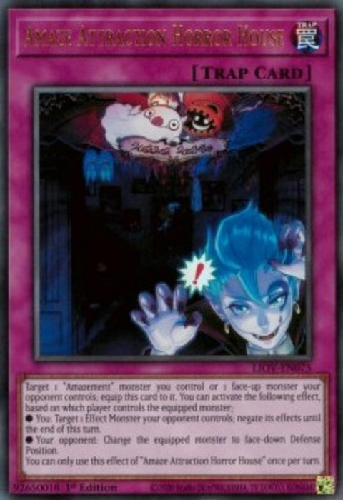 Amaze Attraction Horror House LIOV-EN075 Ultra Rare Englisch