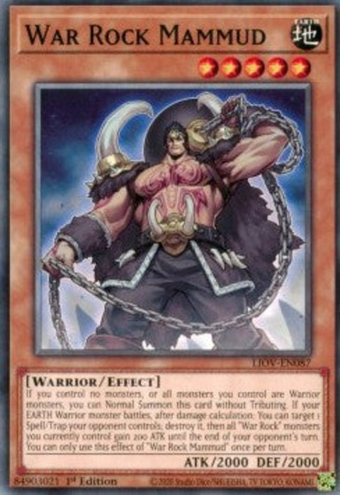 War Rock Mammud LIOV-EN087 Common Englisch