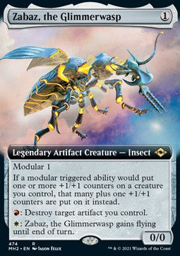 Zabaz die Glimmerwespe XMH2-474 Rare Deutsch