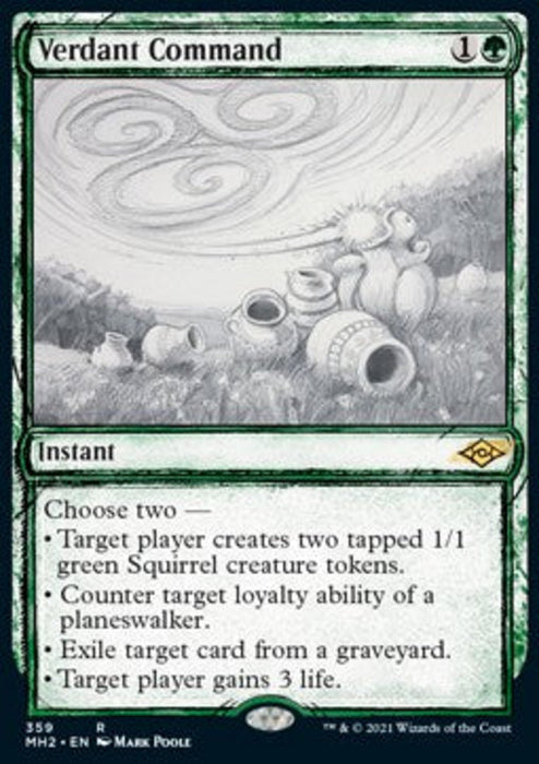 Verdant Command XMH2-359 Rare Englisch