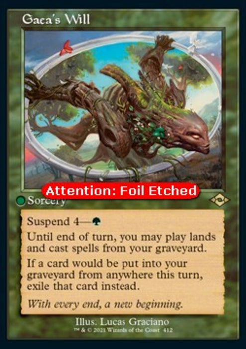 Gaea's Will (V.2) XMH2-412 Rare Englisch