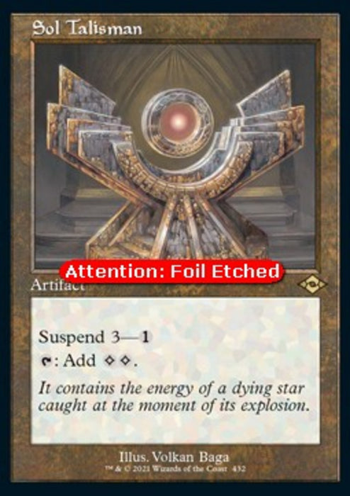 Sol Talisman (V.2) XMH2-432 Rare Englisch