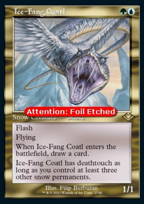 Ice-Fang Coatl (V.2) RMH2-27 Rare Englisch