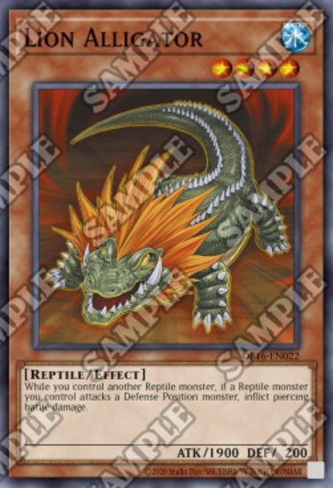 Lion Alligator OP16-EN022 Common Englisch