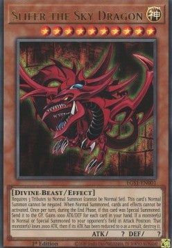Slifer the Sky Dragon EGS1-EN001 Ultra Rare Englisch