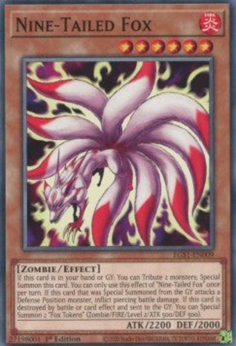 Nine-Tailed Fox EGS1-EN009 Common Englisch