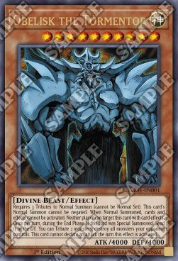 Obelisk the Tormentor EGO1-EN001 Ultra Rare Englisch