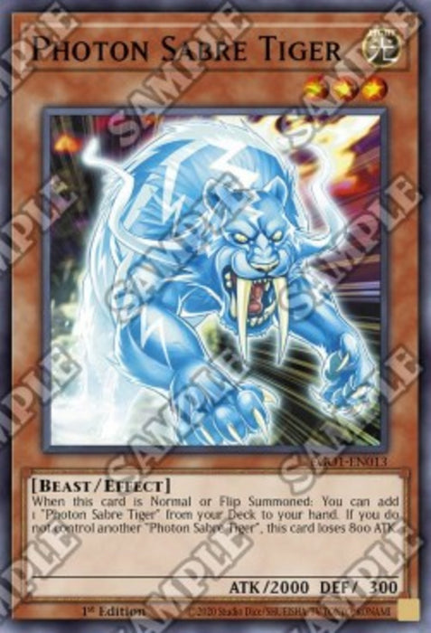 Photon Sabre Tiger EGO1-EN013 Common Englisch