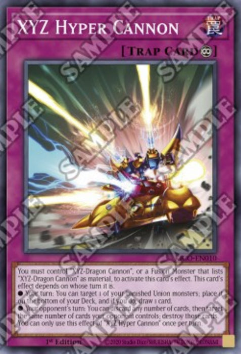 XYZ Hyper Cannon KICO-EN010 Super Rare Englisch