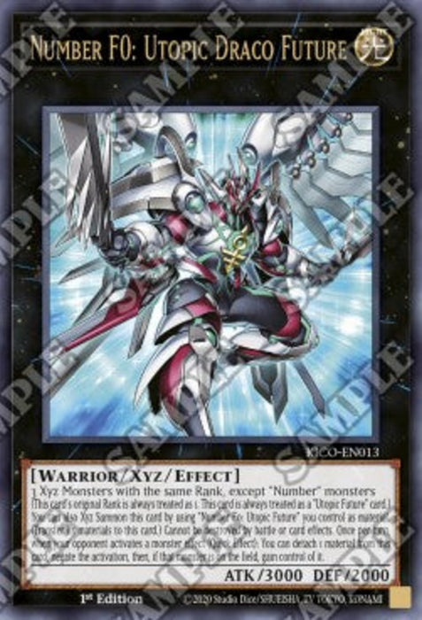 Number F0: Utopic Draco Future (V.1) KICO-EN013 Ultra Rare Englisch