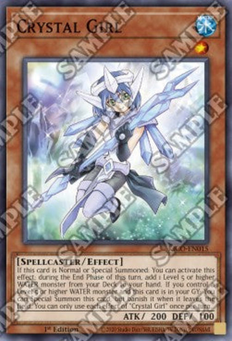 Crystal Girl KICO-EN015 Super Rare Englisch