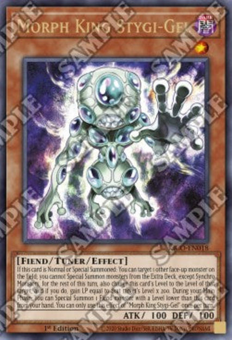 Morph King Stygi-Gel KICO-EN018 Ultra Rare Englisch