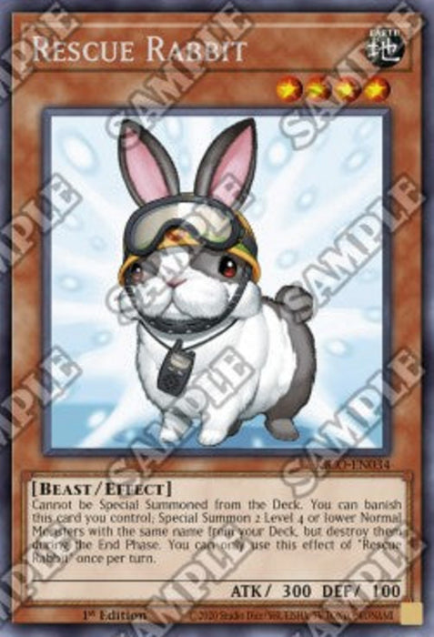 Rescue Rabbit (V.1) KICO-EN034 Rare Englisch