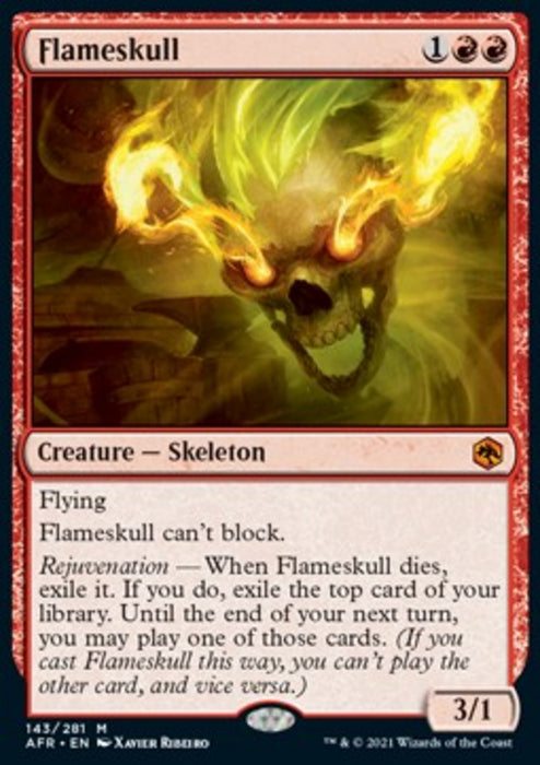 Flameskull AFR-143 Mythic Englisch