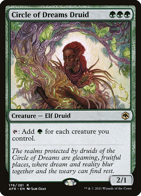Circle of Dreams Druid AFR-176 Rare Englisch
