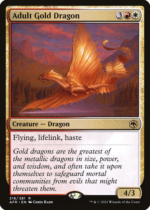 Magic: Adult Gold Dragon