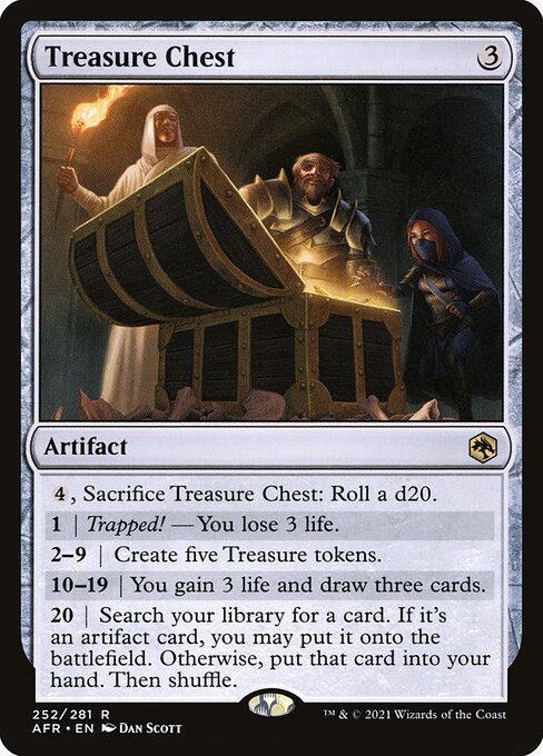 Treasure Chest AFR-252 Rare Englisch
