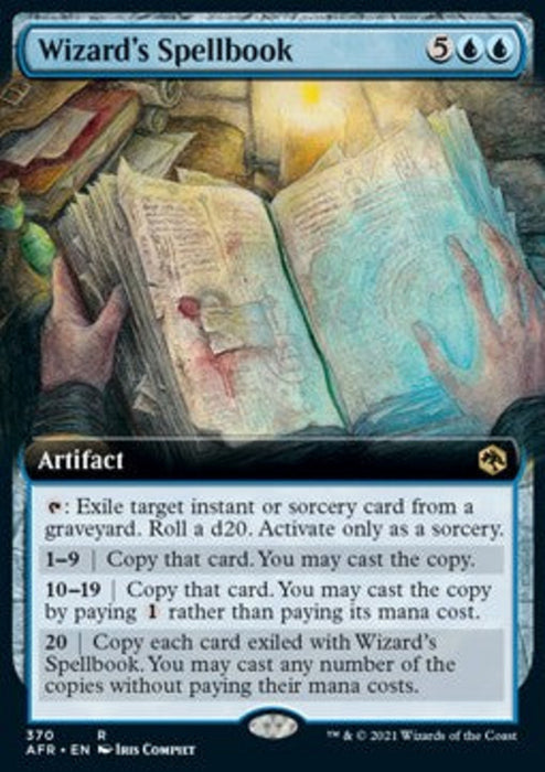 Wizard's Spellbook XAFR-370 Rare Englisch