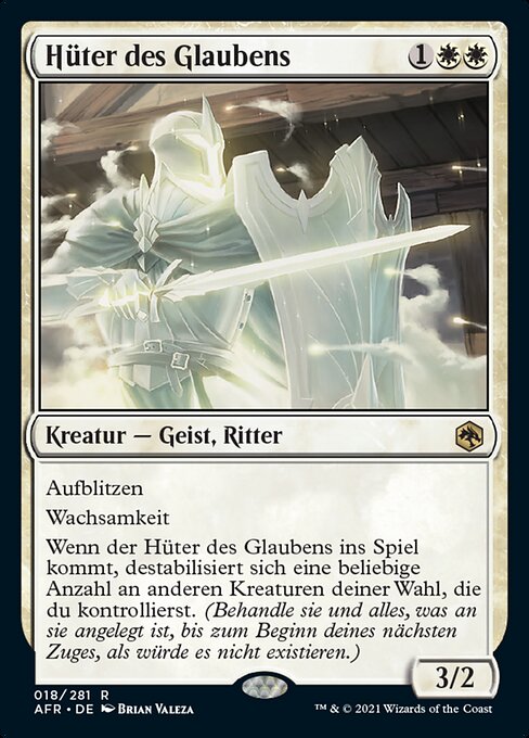 Hüter des Glaubens AFR-18 Rare Deutsch