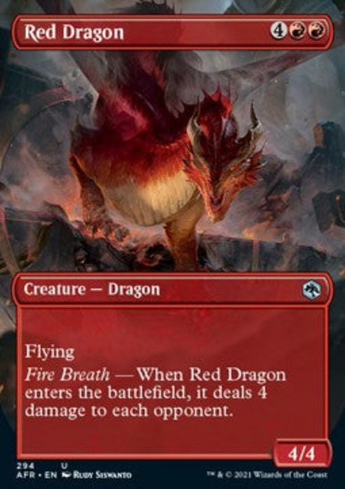 Roter Drache XAFR-294 Uncommon Deutsch