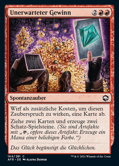 Unerwarteter Gewinn AFR-164 Common Deutsch