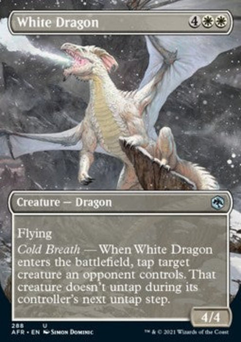White Dragon XAFR-288 Uncommon Englisch