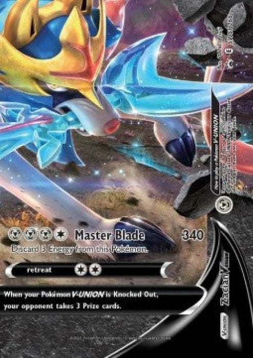 Zacian V-UNION SWSH-166 Promo Deutsch