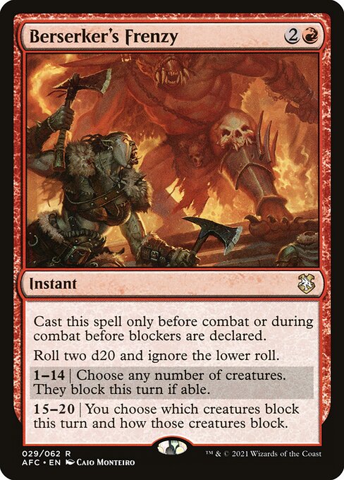 Magic: Berserker's Frenzy