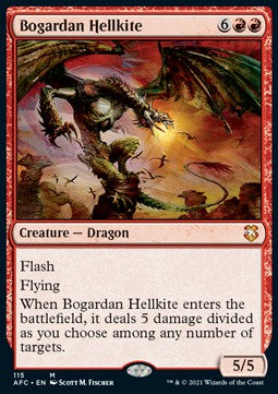 Bogardan Hellkite AFC-115 Mythic Englisch