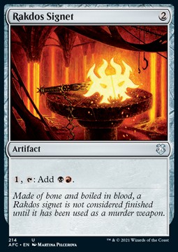 Rakdos-Petschaft AFC-214 Uncommon Deutsch