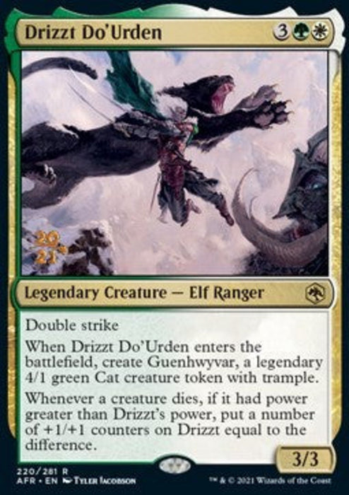 Drizzt Do'Urden PAFR-220 Rare Deutsch