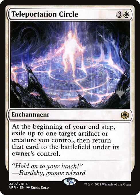 Teleportation Circle (V.2) PAFR-39 Rare Englisch