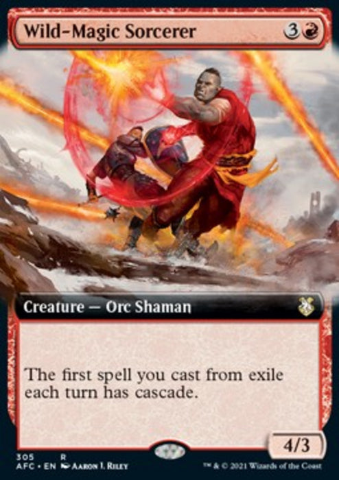 Wild-Magic Sorcerer XAFC-305 Rare Englisch