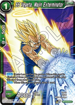 SS Vegeta, Majin Exterminator BT14 Common Englisch