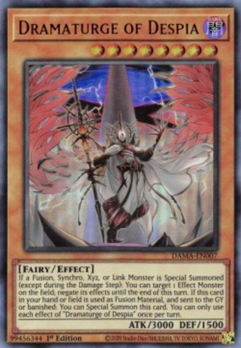 Dramaturge of Despia DAMA-EN007 Ultra Rare Englisch