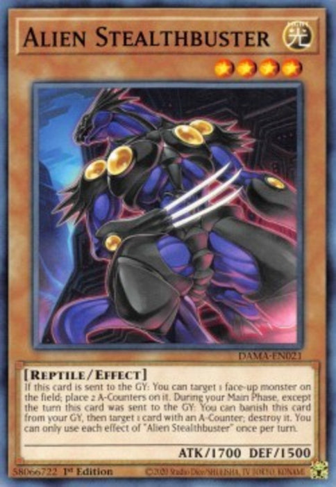 Alien Stealthbuster DAMA-EN021 Common Englisch