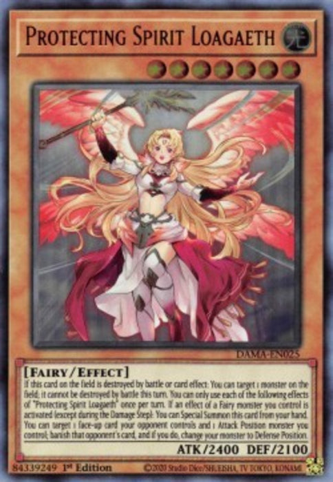 Protecting Spirit Loagaeth DAMA-EN025 Ultra Rare Englisch