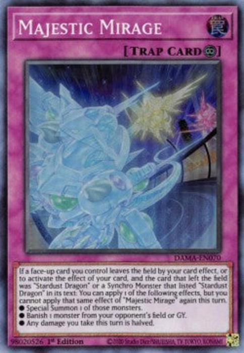 Majestic Mirage DAMA-EN070 Super Rare Englisch