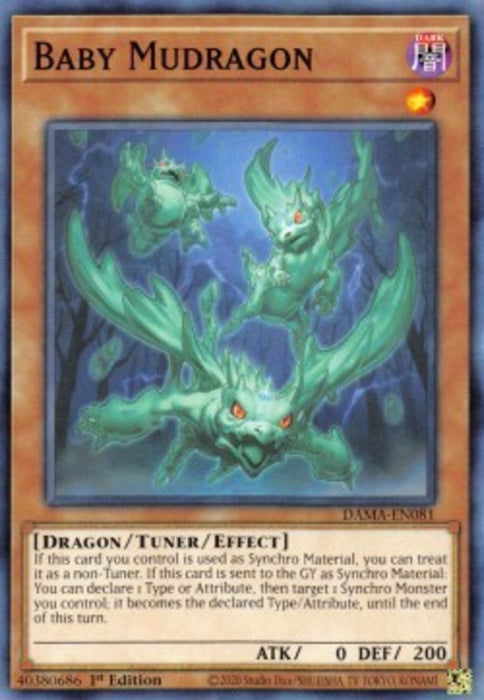 Baby Mudragon DAMA-EN081 Common Englisch
