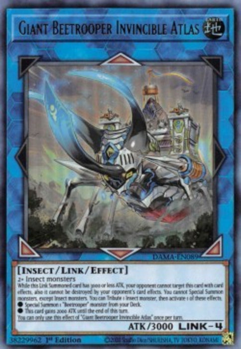 Giant Beetrooper Invincible Atlas DAMA-EN089 Ultra Rare Englisch
