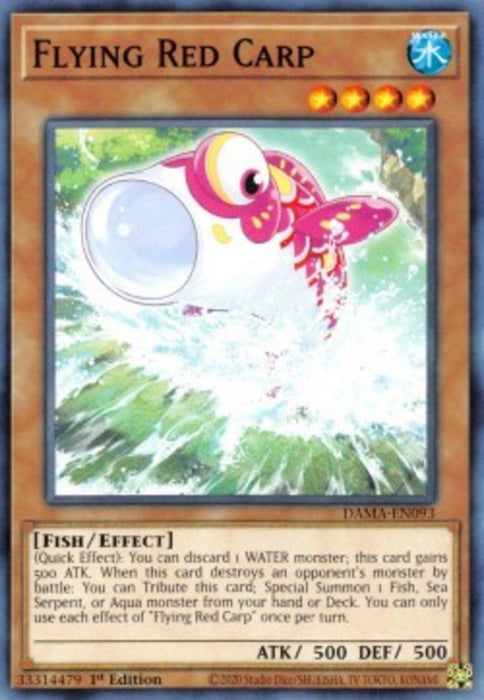 Flying Red Carp DAMA-EN093 Common Englisch