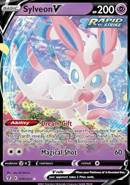 Sylveon V EVS-074 Ultra Rare Englisch