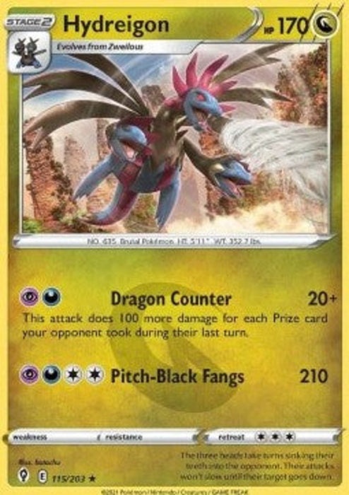 Hydreigon EVS-115 Holo Rare Englisch