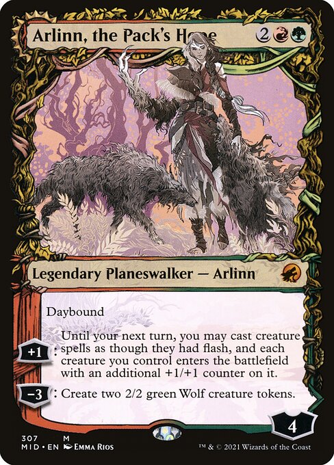 Magic: Arlinn, the Pack's Hope // Arlinn, the Moon's Fury